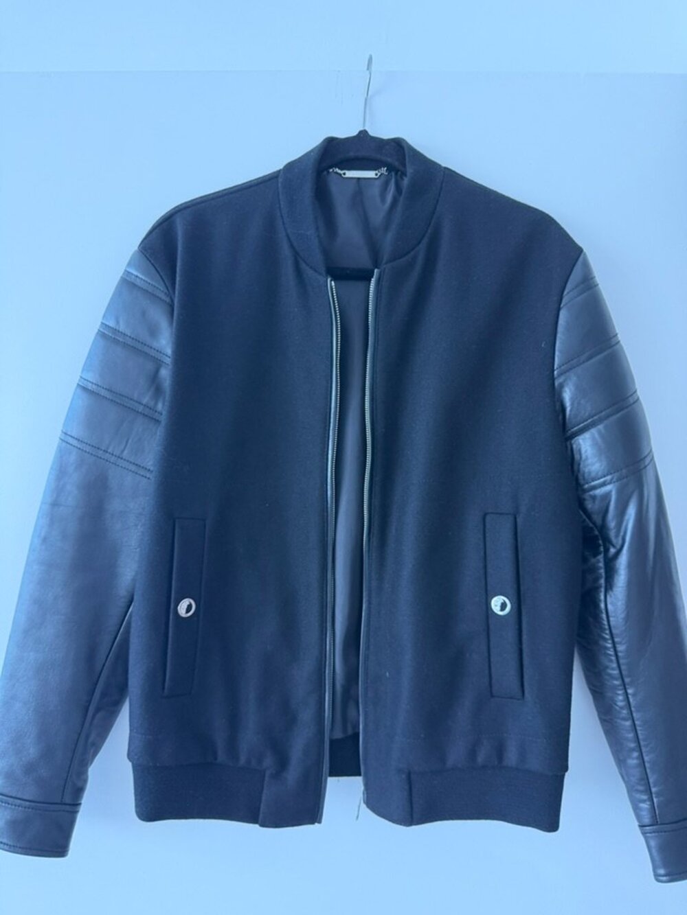 Versace Collection Bomber, 48 (Medium), Black